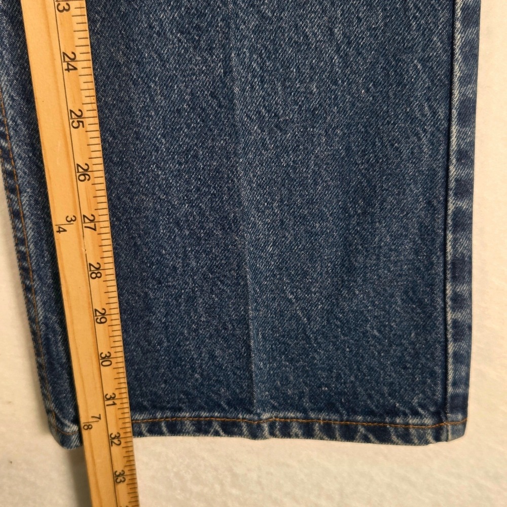 Vtg Levi's 90's 517 Orange Tab Bootcut Made in USA Jeans 36x32 (34×32) Blue 1996 - Picture 16 of 16